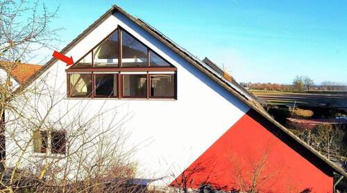 Panoramafenster Ansicht West - 3 Zimmer Etagenwohnung zum Kaufen in Herzogenaurach