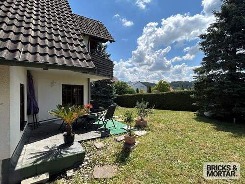 Terrasse - Garten. - Einfamilienhaus mit 278,00 m&sup2; in Diedorf / Anhausen zum Kaufen