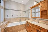 Badezimmer Waschtisch aus Massivholz - 