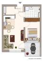 Grundriss Whg. 2. OG - 