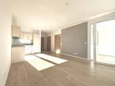 Flur, Küche, Wohnen - 2 Zimmer Etagenwohnung zum Kaufen in Meersburg