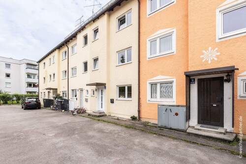 Blick auf das Haus - 