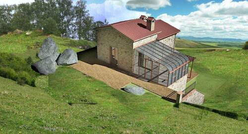 030 - Bauernhaus, Landhaus mit 155,00 m&sup2; in Seggiano zum Kaufen