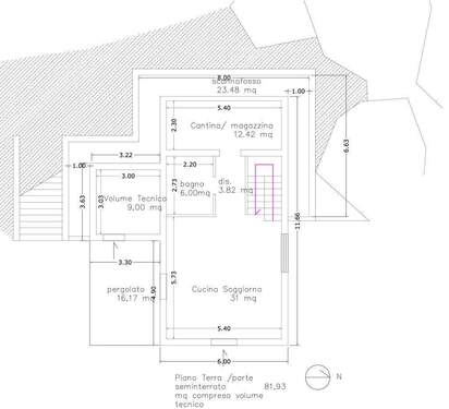 290 Planimetria piano terra - 