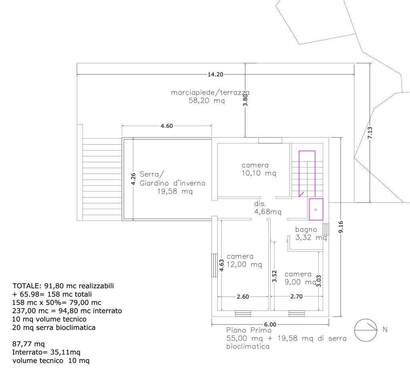 300 Planimetria piano primo - 