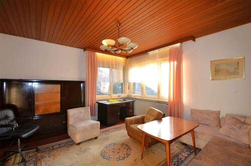 Wohnzimmer Hochparterre - 3 Zimmer Einfamilienhaus in Berlin