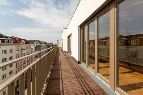 Terrasse - H9-Penthouse 1 ? Luxuriöses Penthouse mit Dachterrasse und Panoramablick