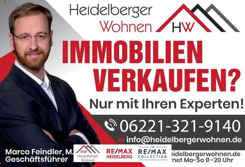 Immobilie verkaufen - 8 Zimmer Einfamilienhaus zum Kaufen in Heidelberg