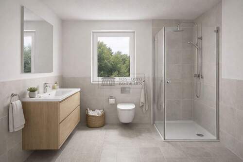 Wohltuendes Tageslichtbad - 1 Zimmer Etagenwohnung zum Kaufen in Berlin