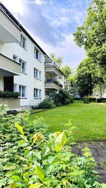 Gartenansicht Haus - 4 Zimmer Etagenwohnung in Bonn