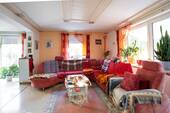 Wohnzimmer - 6 Zimmer Einfamilienhaus in Oberelsbach