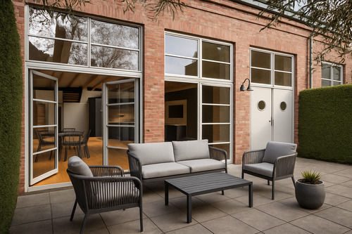 Sonnenterrasse - Exklusives Design-Loft mit Industriecharme, Süd-Terrasse & Stellplatz