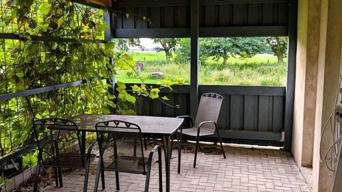 Terrasse Gartenhaus - 