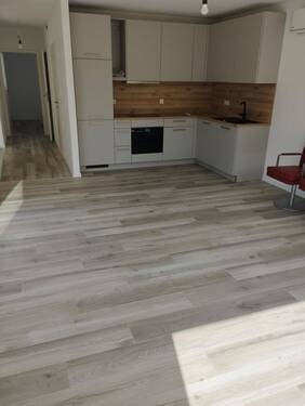 Wohnbereich mit Einbauküche.jpg - Mehrfamilienhaus, Wohnhaus mit 62,00 m&sup2; in Bastorf zum Kaufen