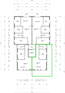 Wohnung 14 - Etagenwohnung mit 80,20 m&sup2; in Bad Doberan zur Miete