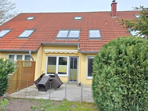 Ansicht hinten - 5 Zimmer Reihenmittelhaus in Greifswald