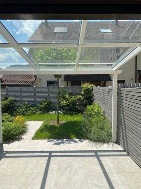 Blick aus dem Wohnzimmer - 