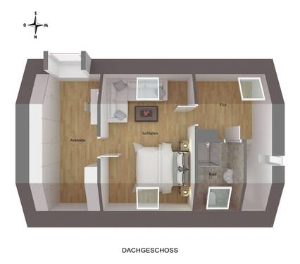 Dachgeschoss - 