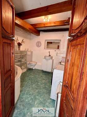 Blick ins Badezimmer - 