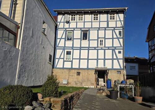 Rückansicht - 6 Zimmer Einfamilienhaus zum Kaufen in Nieste