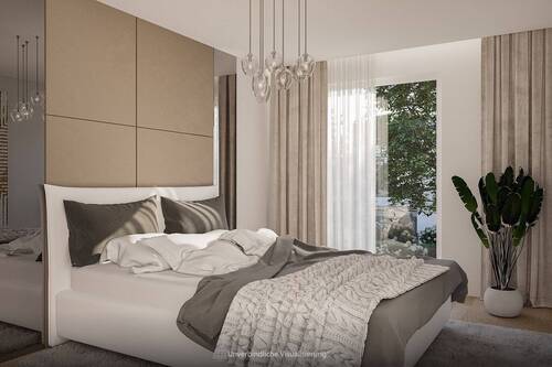 Schlafzimmer Wohnung 22 - 2 Zimmer Etagenwohnung zum Kaufen in Kirchheim unter Teck