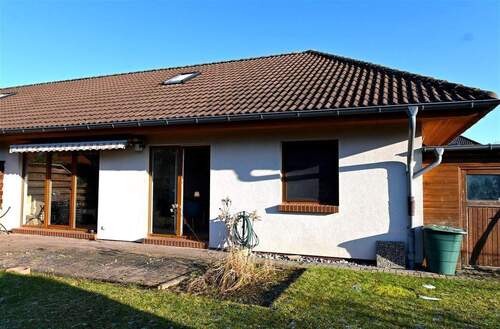 Hausansicht - Doppelhaushälfte mit 93,90 m&sup2; in Stralsund zum Kaufen