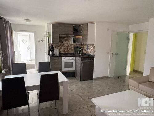 Küche, Wohnzimmer Wohnung 4 - 