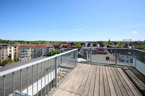Dachterrasse - 3 Zimmer Etagenwohnung zum Kaufen in Kiel