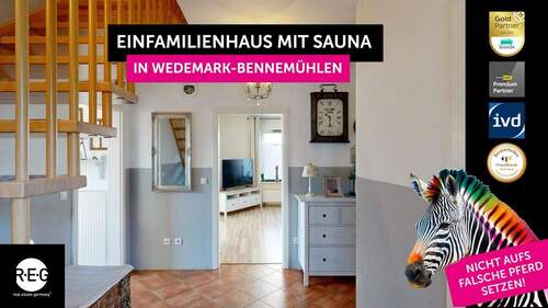 Startbild - Sonniges Gesundheitshaus mit Sauna für Naturliebhaber und Ruhesuchende in Wedemark-Bennemühlen
