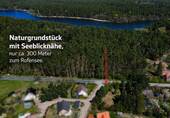 Naturgrundstück nähe Roofensee - 1.254 m² Baugrundstück nahe Stechlinsee - teilbar , ruhige Lage (provisionsfrei)