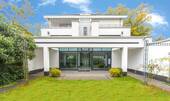 Rückansicht mit Garten - 1 Zimmer Mehrfamilienhaus, Wohnhaus zum Kaufen in Düsseldorf