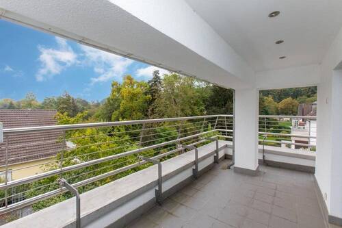Panorama Balkon Penthouse - Mehrfamilienhaus, Wohnhaus mit 698,00 m&sup2; in Düsseldorf zum Kaufen