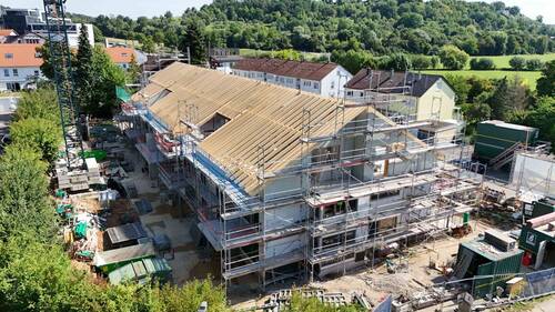 Aktuell im Bau (Bild von August 2025) - Neubauprojekt W45: moderne 2- bis 3,5 Zimmer-Wohnungen