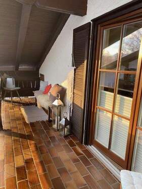 Ost-Balkon - 3 Zimmer Etagenwohnung in Bad Wiessee