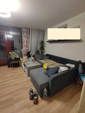 Rechte Seite Wohnbereich - 1 Zimmer Etagenwohnung in Mainz