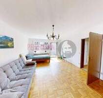 Möblierte 2-Zimmer-Wohnung im 3. Obergeschoss mit Balkon, Aufzug & Stellplatz - Rosenheim Innenstadt