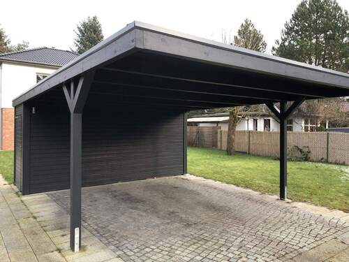 Carport heute - 4 Zimmer Einfamilienhaus in Wandlitz