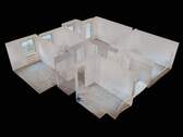 3D-Ansicht-Grundriss - 