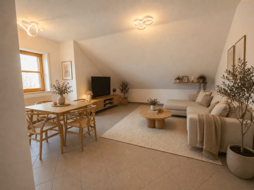 Wohn und Esszimmer - animiert - 