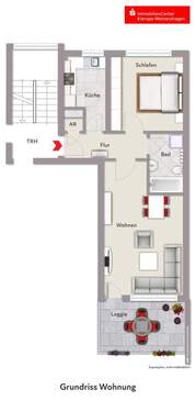 Hochparterre links - 