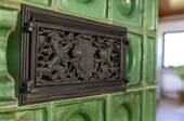 Holz - Grundofen, Detail - 