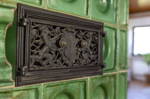 Holz - Grundofen, Detail - 