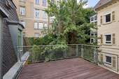 Traumhafte Dachterrasse - 2-Zimmer-Wohnung mit großer Dachterrasse mitten in der Stadt