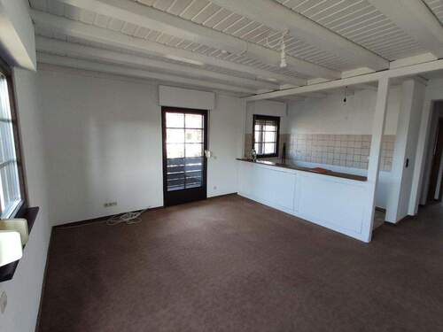 WZ EZ Küche - 2 Zi ETW, 64 qm, Waldrand, kurze Zeit v. priv., 3 Balkone, 2 Stellpl., 2 Kellerb., sofort bezugsfrei