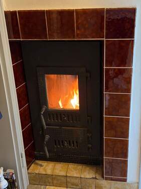 Ofen sorgt für behagliche Wärme - 