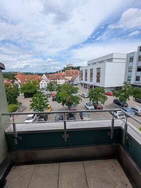 Balkon Nord-West - 3 Zimmer Etagenwohnung in Vaihingen an der Enz