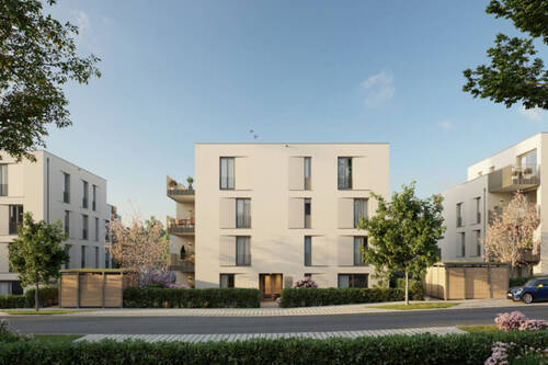 Voderansicht - Ihr Rückzugsort mit Sonnenplatz - 3-Zimmer-Neubau