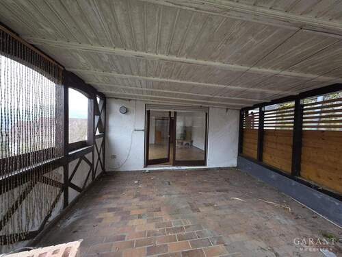 Terrasse am Wohnzimmer - Doppelhaushälfte mit 168,00 m&sup2; in Rottenburg am Neckar zum Kaufen