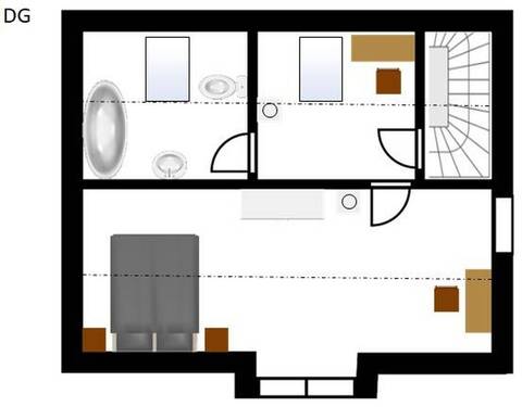 Ausgebautes Dachgeschoss - 