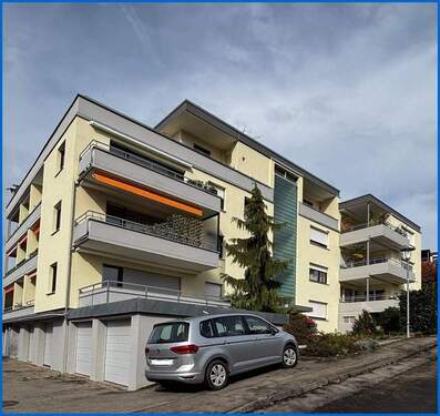 Ansicht von Seeseite - 3 Zimmer Etagenwohnung in Meersburg